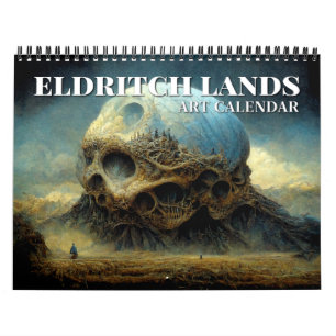 2026 Eldritch Lands 2 Dark Fantasy Art Calendar