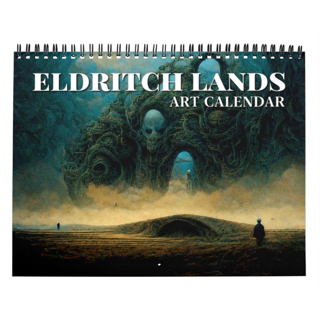 2026 Eldritch Lands 3 Dark Fantasy Art Calendar (Cover)