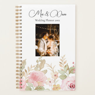 2026 Elegant Floral Wedding Personalised Wedding Planner