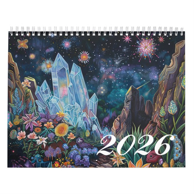 2026 Enchanted Celestial Mystic Art Calendar (Cover)