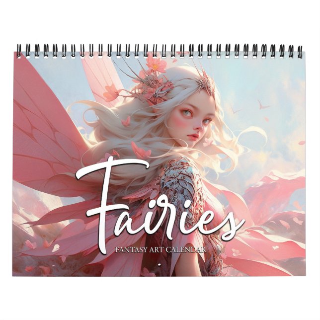 2026 Fairies 7 Fantasy Art Calendar (Cover)