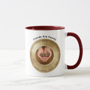 2026 Family AreFriends Calendar Coffee Mug
