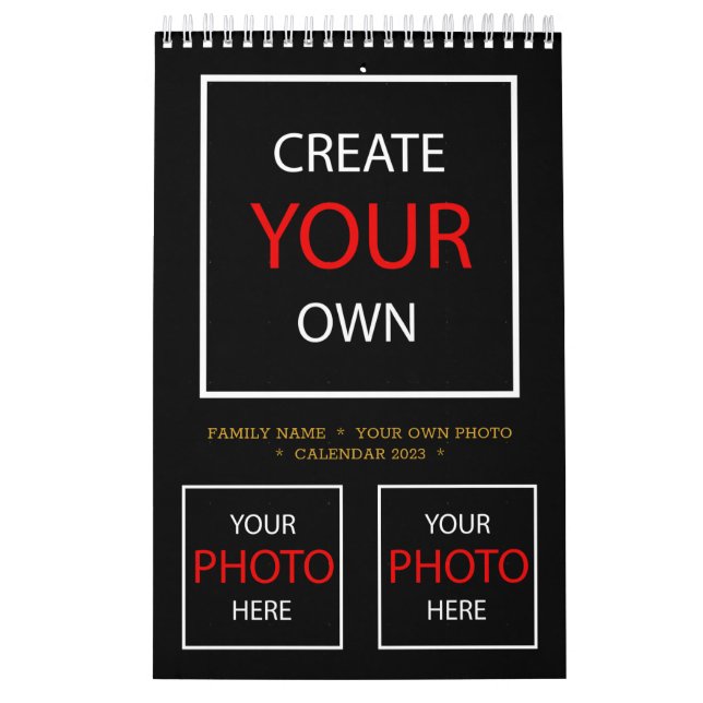 2026 Family Photo Calendar / Create Your Own (Cover)