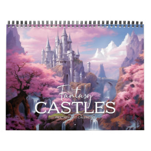 2026 Fantasy Castles 3 Art Calendar