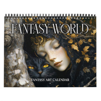 2026 Fantasy World Fantasy Art Calendar