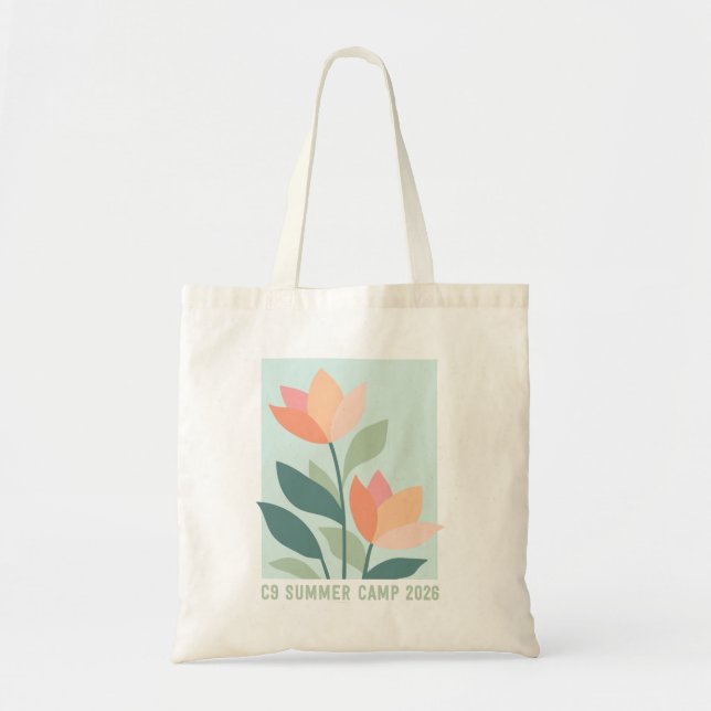 2026 Flower Tote Bag (Front)