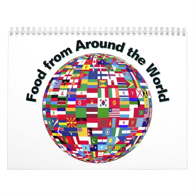 2026 Food From Around The World Calendar (Cover)