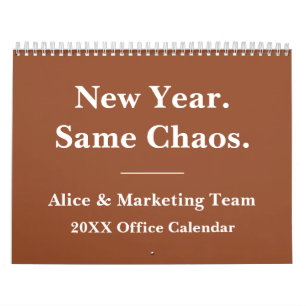 2026 Funny Office Year-Round Laughs Calendar