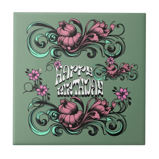 2026 GIFT FOR MOM DAD SISTER SONPARTY  TILE (Front)