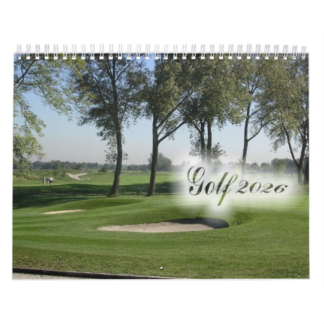 2026 Golf Calendar (Cover)