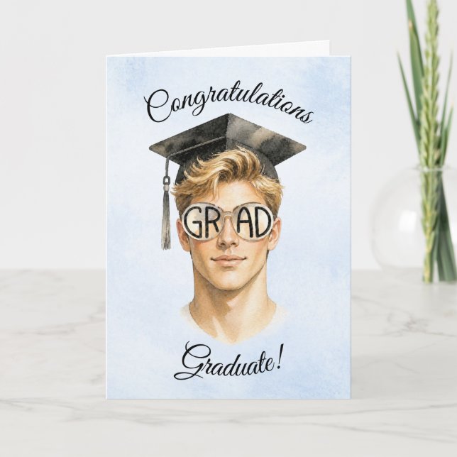 2026 Graduation Card for Him (Front)