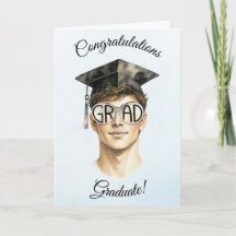 2026 Graduation Card for Him