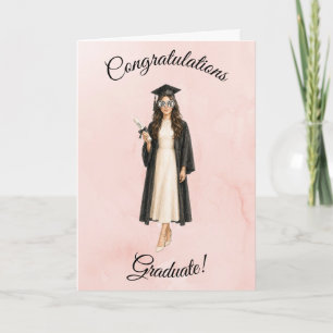 2026 Graduation Card Girl