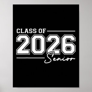 2026 Graduation Cl Of 2026 Senior 2026 Poster
