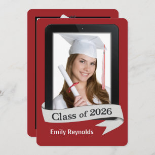 2026 Graduation Commencement Tablet Invite