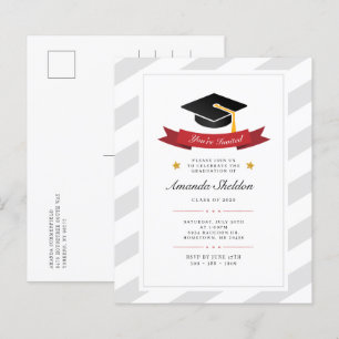 2026 Graduation Elegant Grad Party Invitation