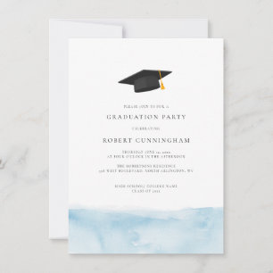 2026 Graduation Minimalist Grad Party Invitation