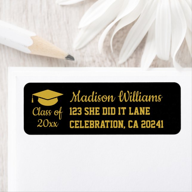 2026 Graduation Personalised Grad Return Address (Insitu)