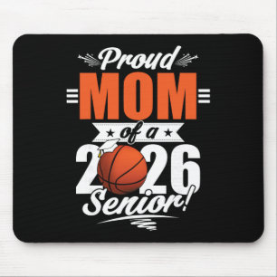 2026 Graduation Proud Mum Of A Sketll Senior _2 Mouse Mat