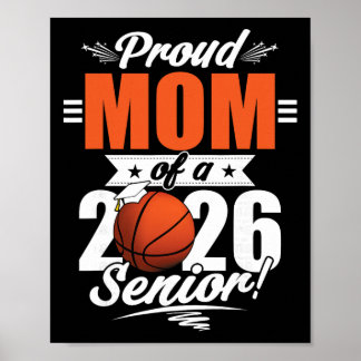 2026 Graduation Proud Mum Of A Sketll Senior _2  Poster