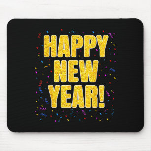 2026 Happy New Year Family Matching New Year Party Mouse Mat