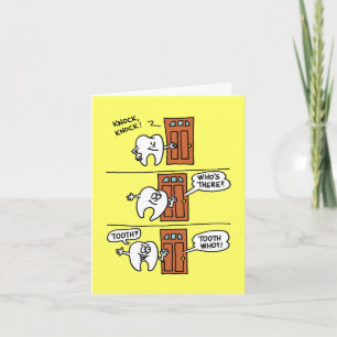 2026 Happy New Year Knock Knock Joke Holiday Card
