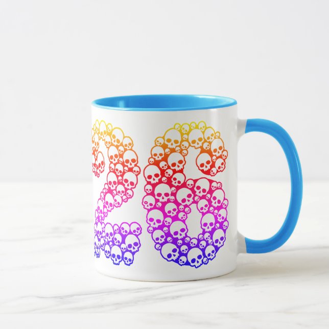 2026 In Colourful Skulls Mug (Right)