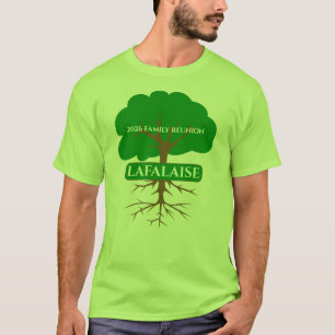 2026 LAFALAISE FAMILY Reunion T-Shirt Green 290621