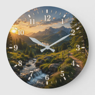 2026 Landscape Clock