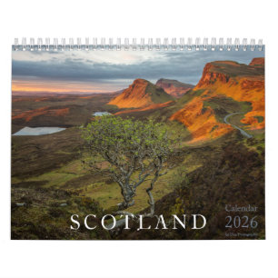 2026 landscape photography Scotland and Skye Calendar