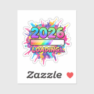 2026 Loading... Progress Bar Sticker