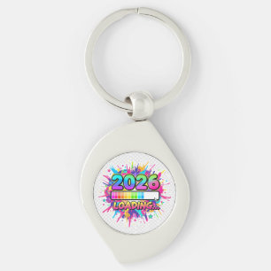 2026 Loading... Progress Bar Sticker Key Ring