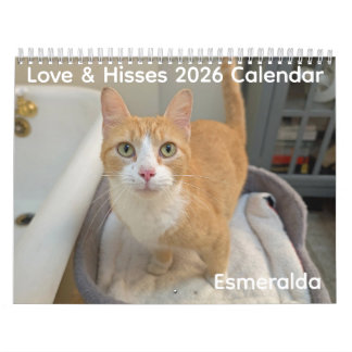 2026 Love & Hisses Calendar - Esmeralda