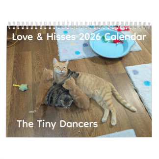 2026 Love & Hisses Calendar - The Tiny Dancers