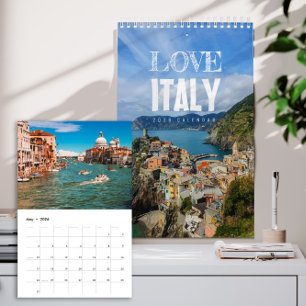2026 Love Italy Calendar