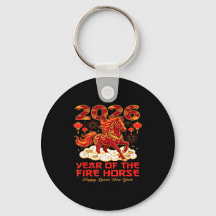 2026 Lunar Chinese New Year Of The Fire Horse Zodi Key Ring