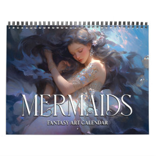 2026 Mermaids 2 Fantasy Art Calendar
