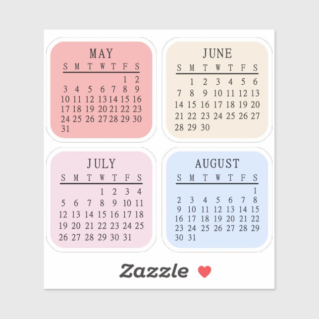 2026 Micro Calendar Bullet Journal Bujo Planner  (Sheet)