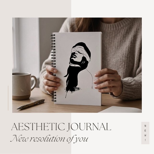 2026 Minimal Silhouette Journal for Reflection (Creator Uploaded)