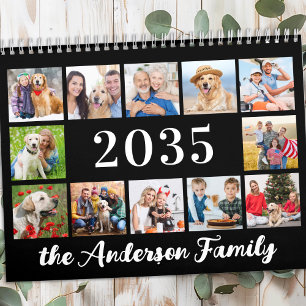 2026 Modern Photos Custom Family Create Your Own Calendar