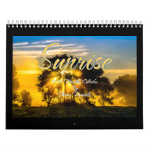 2026 Monthly Sunrise Calendar By Thomas Minutolo