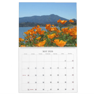 2026 Mt Tamalpais California Calendar II