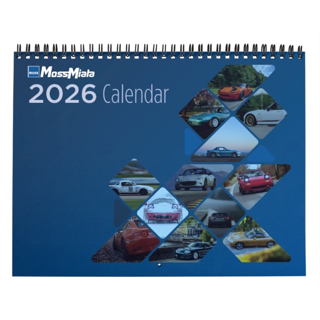 2026 MX-5 Miata Calendar (Cover)