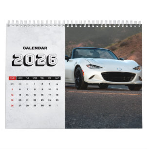 2026 MX-5 Miata Vol 2 Calendar