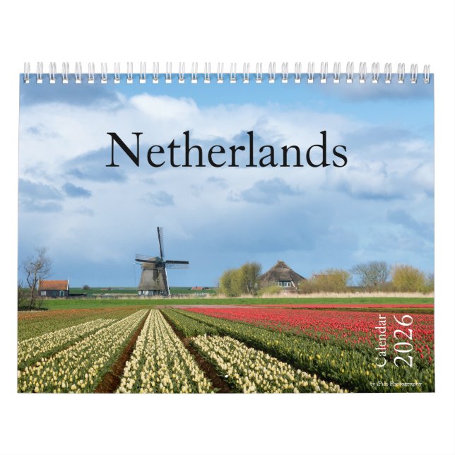 2026 Netherlands landscape photography Calendar (Cover)