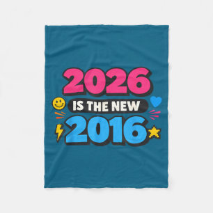 2026 New 2016 Internet Nostalgia Design Fleece Blanket