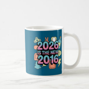2026 New 2016 Retro Nostalgia Graphic Art Coffee Mug
