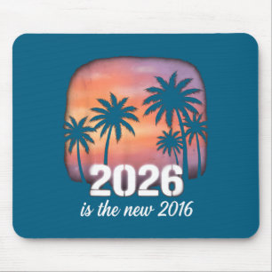 2026 New 2016 Retro Tropical Graphic Art Mouse Mat