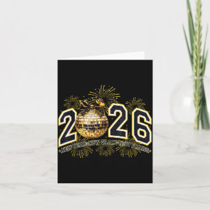 2026 New Year New Grace New Praise New Year's Eve  Card