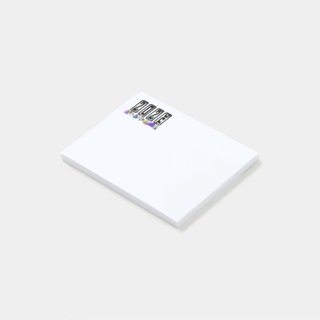 2026 New Year Odometer Post-it Notes (Angled)
